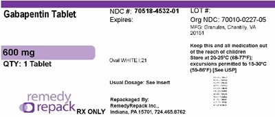 Mm2 (Gabapentin 600mg 70518 4532 01)